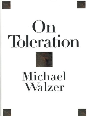 cover image of On Toleration